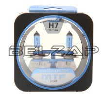 Лампа 12V H7 55W PX26d бокс (2шт.) Vanadium, HVN1207, MTF